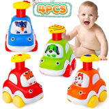 1 x RAW Customer Returns HappyKidsClub toys from 1 2 3 years, toy cars from 1 year baby toys children s toys from 1 year baby car toy wind-up car toddler toy car for children TUT TUT baby runabout - RRP €15.99