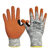 44 x Brand New Work safety gloves, cut level 5, HPPE glass fibre, knitted inner lining, palm foam, breathable, nitrile rubber, non-slip, abrasion resistant, 7 S - RRP €1161.6