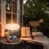 2 x Brand New MALUX LED battery table lamp wireless warm white dimmable 8 colors color changing LED battery outdoor table lamp waterproof IP54 ideal LED table lamp decoration for house garden balcony dining table - RRP €25.2