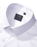 1 x RAW Customer Returns siliteelon Men s Dress Shirts Plain Long Sleeve White Non-Iron Formal Shirts Men s Business Casual Button Down Shirt with Pocket,4XL - RRP €28.22