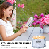 1 x RAW Customer Returns KWANITHINK Citronella Candles, 2 x 240g Indoor Outdoor Citronella Candle, Citronella Candle Set, Natural Soy Candles for Garden, Camping, Travel, Gifts - RRP €20.16