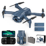 1 x RAW Customer Returns Drone with Dual Camera 1080P, 135 Electric AIdrone RC Quadcopter APP FPV Drone for Kids, Foldable 1080P WiFi Transmission Drones with 2 Batteries and 2Cameras, 3D Flip, One Key Start Landing, Headless Mode - RRP €59.99