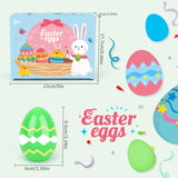 2 x Brand New Hoarosall Easter gifts for children, 12 pieces of Easter eggs for filling with building blocks on the theme of Easter, plastic Easter eggs 8.5 cm x 6 cm for Easter basket fillers, Easter eggs, decoration, Easter egg hunt  - RRP €36.28