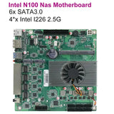 1 x RAW Customer Returns Szbox N100 NAS Motherboard 12th Generation Processor, Mini ITX Motherboard, DDR5 Memory, NAS Computer Components Accessories, Type-C, HDMI2.1 Interface - RRP €160.33