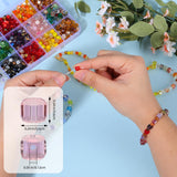 1 x RAW Customer Returns BEEFLYING 200pcs 6mm Cube Crystal Glass Beads for Jewelry Making, Square Glass Spacer Beads for Bracelets Necklaces Earrings Crafts Home Decoration Pink  - RRP €20.4