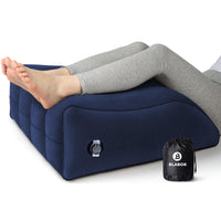 1 x RAW Customer Returns BLABOK vein pillow leg elevation pillow leg pillow elevation inflatable wedge pillow comfort improves blood circulation and reduces, for legs knees ideal as lymph pillow vein wedge - RRP €31.92