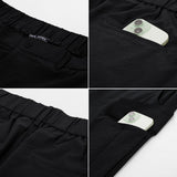 2 x Brand New PaulJones Cargo Shorts Men Sporty 3 4 Pants Men s Shorts Black S - RRP €55.2