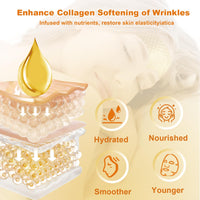 17 x Brand New 24K Gold Forehead Wrinkle Patches for Face, Anti-Aging Wrinkle Patches with Collagen Hyaluronic Acid for Forehead Wrinkles, Fine Lines Gold  - RRP €458.83