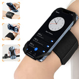 1 x RAW Customer Returns HLOMOM mobile phone bag jogging, mobile phone holder 3 in 1 sports armband mobile phone bicycle mobile phone holder 360 rotating removable compatible with iPhone 15 14 13 12 11 Pro Max Pro X XR XS - RRP €17.59