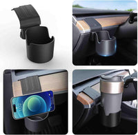 1 x Brand New topfit For Tesla Model Y Model 3 Center Console Organizer Cup Holder Steering Wheel Organizer and Trash can for Tesla Model 3 Model Y Accessories 2021 2022 2023 2024 5 pieces set  - RRP €69.06