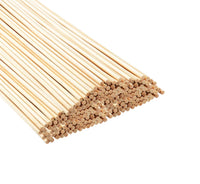 1 x RAW Customer Returns Pack of 100 bamboo sticks, craft sticks, bamboo sticks for crafts, long round sticks, natural bamboo sticks, wooden sticks, round sticks, wooden sticks for DIY arts, crafts, decoration, 30 cm x 5 mm  - RRP €9.06