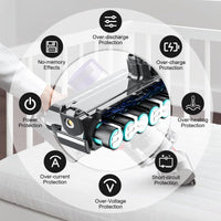 1 x RAW Customer Returns V10 Replacement Battery for Dyson V10 Animal, V10 Absolute, V10 Mot rhead, V10 Animal, V10 Fluffy Battery Cordless Vacuum Handheld Vacuum Cleaner 1 Filter 3 Screws  - RRP €50.41