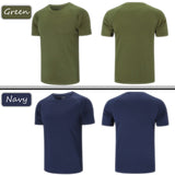 1 x RAW Customer Returns Cimic Pack of 5 Sports T-Shirts Men s Functional Shirt Sports Shirt Men s Short Sleeve T Shirt Breathable Training Shirt Men Fitness Gym Running Shirt Hiking Shirt Men Set 510-Black White Green Navy Red-XL  - RRP €39.19