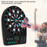 22 x RAW Customer Returns Electronic Dartboard Dartboard with 3 Darts Electronic Dart Automatic Scoring Soft Dart Board Set Electronic Dart Machine E Dartboards with LCD Display - RRP €638.66