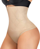 1 x Brand New Bafully women s figure-shaping girdle briefs with tummy-reducing effect, 4 spiral steel rods, shaping waist briefs, seamless girdle pants XL-2XL, skin color  - RRP €18.14