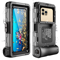 2 x RAW Customer Returns ShellBox Waterproof Mobile Phone Case 7.0 Inch Underwater Waterproof Mobile Phone Water Protective Case Mobile Phone Case Waterproof Swimming Bathing Compatible for iPhone 15 15 Pro 14 13 12 15 Pro Max Samsung S23 - RRP €74.6