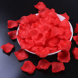 1 x Brand New IOPJLK Rose Petals 1000 Pieces, Red Rose Petals Decoration, Valentine s Day Decorations, Artificial Rose Petals for Wedding Decoration Bar Party Anniversary Birthday - RRP €20.4