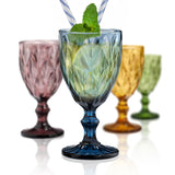 1 x RAW Customer Returns ARTLAND, Glass, Highgate Goblets, Multicoloured, 4 pieces - RRP €45.5