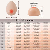 1 x RAW Customer Returns Vollence H Cup Silicone Breast Forms False Breasts Artificial Fake Breast for Mastectomy Prosthesis Transgender Transvestite Crossdresser Drag Queen Cosplay CD - RRP €96.98