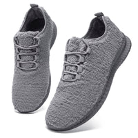 1 x Brand New EGMPDA Men s Sneakers Running Shoe Men Running Sneakers Tennis Casual Sports Athletic Gym Walking Shoe Men Comfortable Warm Gray EU 40 - RRP €51.6