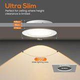 1 x RAW Customer Returns ALUSSO LIGHTING LED Spot 12V, 3000K-4000K-6000K Recessed LED Spot 12V, 4W 270LM Mini LED Recessed Spot for Sous Armoire, Kitchen, Camper, Caravan, White - RRP €32.82