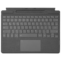 1 x RAW Customer Returns Rii Surface Keyboard for Surface Pro 9 Pro 8 Pro X, Bluetooth 5.2 Keyboard with Touchpad and 7-Color Backlight - Gray QWERTZ The slot cannot charge the Surface Pen  - RRP €60.4