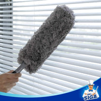 1 x RAW Customer Returns MR.SIGA feather duster, microfiber duster, dust broom, washable duster for cleaning - RRP €11.99