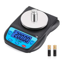 1 x RAW Customer Returns Bonvoisin Digital Laboratory Scale 600g 0.01g Precision Electronic Scale LCD Display Jewelry Scale Scientific Scale Battery Included g oz ct dwt T gn - RRP €53.42