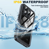 1 x RAW Customer Returns ANTSHARE iPhone 15 Pro Case, Waterproof Shockproof Shatterproof 360 Case with Screen Protector Camera IP68 Waterproof Case for iPhone 15 Pro 6.1 , Black - RRP €21.6