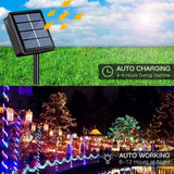 1 x RAW Customer Returns Amzxart solar fairy lights for outdoors, 600 LED 62M fairy lights for outdoors, solar, 8 modes Christmas decoration for outdoors, IP65 waterproof LED fairy lights for outdoors warm white . - RRP €28.34