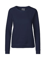 1 x RAW Customer Returns Green Cat women s sweatshirt, 100 organic cotton. Fairtrade, Oeko-Tex and Ecolabel certified, textile color navy blue, size M - RRP €35.85