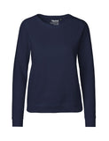 1 x RAW Customer Returns Green Cat women s sweatshirt, 100 organic cotton. Fairtrade, Oeko-Tex and Ecolabel certified, textile color navy blue, size M - RRP €35.85