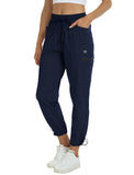 1 x RAW Customer Returns MoFiz Women s Quick Dry Cargo Pants Lightweight Outdoor Jogging Hiking Trousers Navy Blue M - RRP €32.96