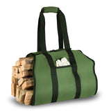 16 x Brand New iEGrow Large Wooden Log Carrier with Durable Canvas - RRP €307.2