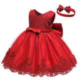 1 x RAW Customer Returns LZH Girl 3D Lace Flower Skirt Sleeveless Party Princess Dress - RRP €23.77