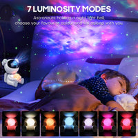 1 x RAW Customer Returns Dienmern Astronaut Projector 2.0 Night Light Starry Sky, LED Starry Sky Galaxy Projector with Remote Control and Timer, Star Light Projector for Bedroom Ceiling, Gift for Children - RRP €29.99