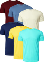 1 x RAW Customer Returns FULL TIME SPORTS T Shirt Men s Pack of 6 TshirtFTS-634-SUMMER-1-XL - RRP €45.37