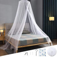 4 x Brand New Mosquito net, 2.5x0.6x11 m mosquito net double bed, mosquito net bed, foldable bed mosquito net, mosquito net bed travel, bed canopy double bed, bed canopy net, large mosquito net, portable travel mosquito net - RRP €48.4