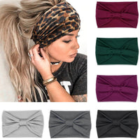 14 x Brand New VENUSTE Solid Color Wide Headbands for Women, Fashionable Knot Headbands for Adults and Women, Hair Accessories, 6 Pack - RRP €146.16