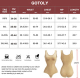 1 x RAW Customer Returns Gotoly Shapewear Bodysuit Women s Corset Body Strong Shaping Body Shaper Tummy Control Figure Shaping Seamless Shaping Bodysuits Beige, ML  - RRP €26.99