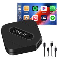 1 x RAW Customer Returns CAMECHO Wireless CarPlay Adapter for iPhone,Android Auto Wireless Adapter,Built-in Android System and GPS Antenna,Support APP Download,GPS Antenna for Car With OEM Wired Car Play - RRP €21.6