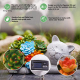 1 x RAW Customer Returns Yeomoo Solar Cat Decoration Figure Garden Decoration for Outdoors - with Succulent Solar LED Solar Lights Funny Cat Gift for Cat Lovers Women Birthday Gift Garden Balcony Room Decoration - RRP €39.6