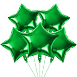 60 x Brand New Yisscen Star Balloon 25 Pieces Aluminum Balloons Party Decorations Helium Balloon for Baby Shower Birthday Wedding Ceremony 18 Inch, Green - RRP €665.4