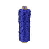 1 x Brand New sourcing map Braided Masonry Line Nylon Blue 50M 164Ft 2MM for Mesh Gardening Masonry - RRP €13.78