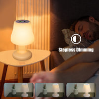 1 x RAW Customer Returns Led table lamp battery table lamp wireless dimmable table lamp battery waterproof IP54 ideal decoration for your home and garden hotel dining table table lamp 2  - RRP €33.53