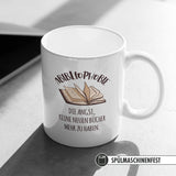 1 x RAW Customer Returns Abibliophobia Mug The Fear Of Running Out Of New Books, Bookworm Coffee Mug, Book Lover Mug Reader Coffee Mug - RRP €17.04