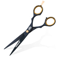 1 x RAW Customer Returns Hairdressing Scissors Hair Cutting Scissors Barber Scissors High Carbon Steel Razor Blade for Hairdressers, Men - RRP €8.54