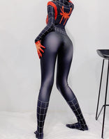 1 x RAW Customer Returns Olanstar Women Spiderman One Piece Costume Superhero Costume Halloween Anime Cosplay Carnival Party - RRP €33.71