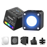 1 x RAW Customer Returns ULANZI L2 RGB Video Light, Mini Cube Lights Photo Studio, COB Camera Light 360 Full Color, Portable Photography Video Lighting, 800mAh Rechargeable Magnetic - RRP €20.16