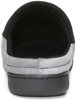 1 x RAW Customer Returns Mishansha Home Slippers Men Warm Winter Plush Slippers Comfortable Non-slip Winter Cotton Shoes Black, Gr.43 EU - RRP €19.67